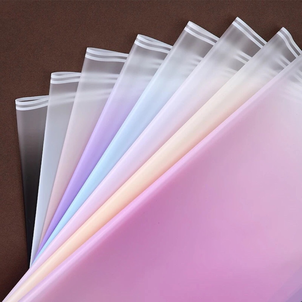 

Kertas Buket Bunga Double List Transparan Flower Wrapping Paper List Frame Cellophane KB6044