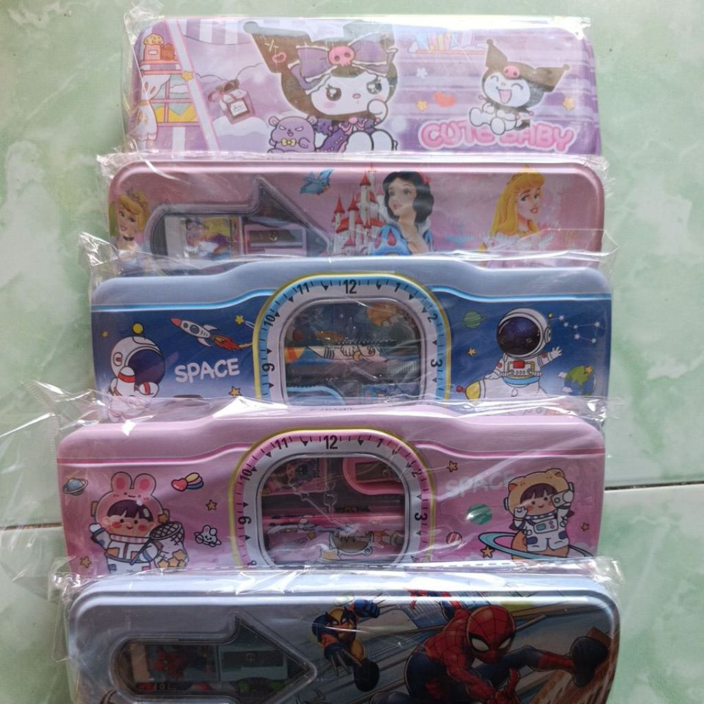 

Set kotak pensil tepak seng murah