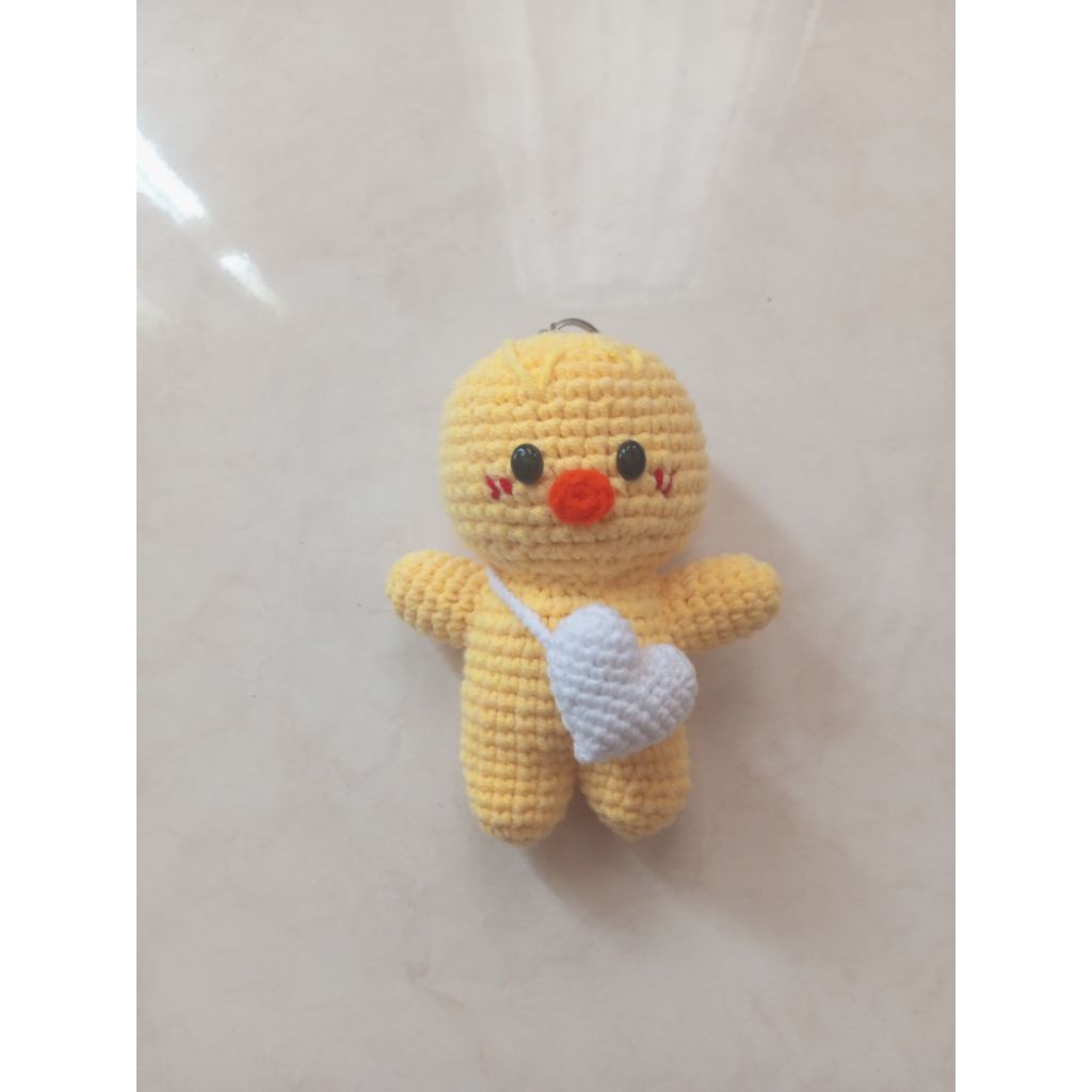 PO Gantungan kunci BbokAri/Boneka bbokAri/ boneka Felix straykidz/ boneka rajut/ BbokAri amigurumi/B