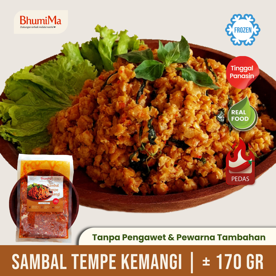 

KIRIM INSTANT BhumiMa Sambal Tempe Kemangi | Sunday Fresh