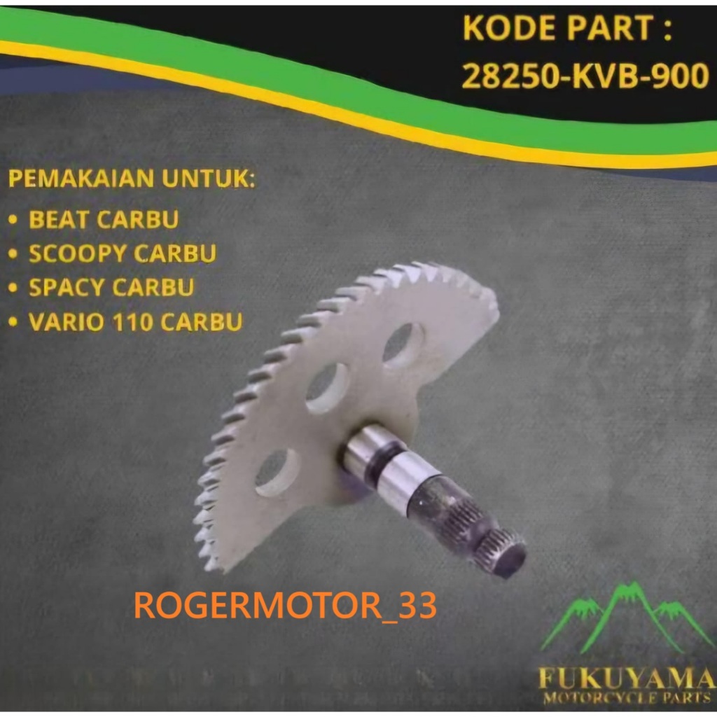 AS SELAH SLAH SELAHAN ENGKOL BEAT SCOOPY SPACY VARIO 110 KARBU FUKUYAMA ORI