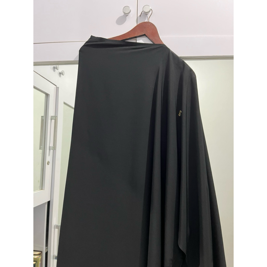 khimar / khimar hitam / khimar alfi huraiyah