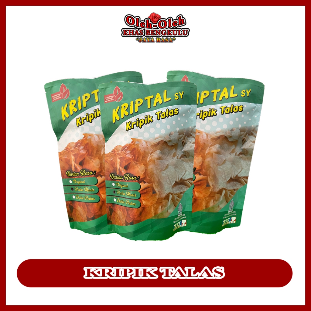 

KRIPTAL SY (Kripik Talas) Netto135gram