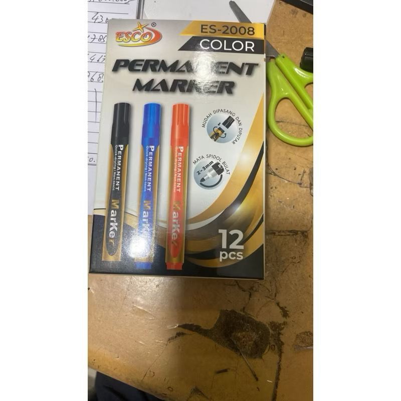 

Spidol Permanent Montana Bisa Diisi Ulang MP-12 Hitam ( Harga 1 Pcs )