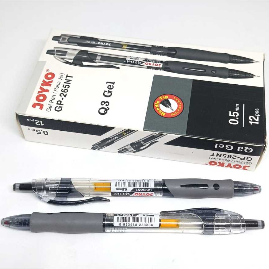 

Pulpen Joyko Q3 Gel GP-265NT / Pena cetrek cetek / Ballpoint clicker / ATK