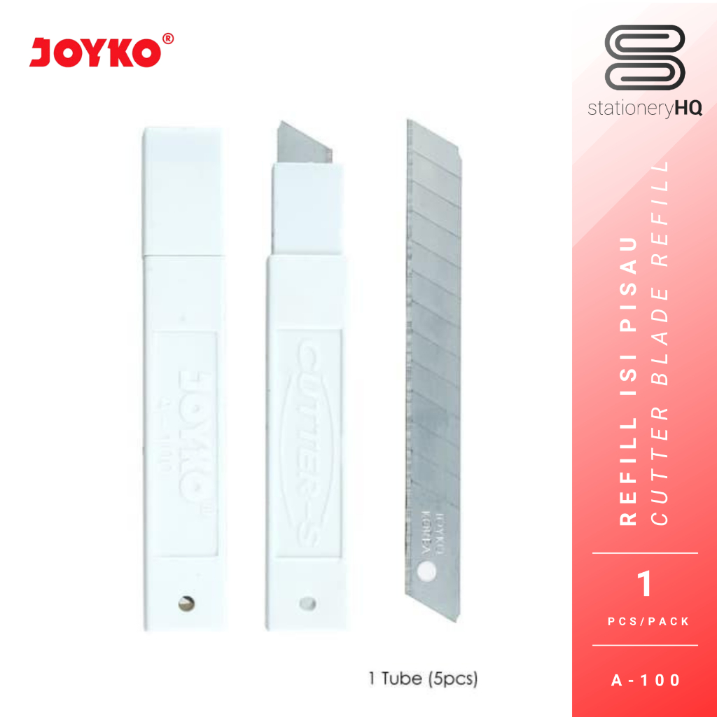 

Refill Isi Ulang Cutter Blade Joyko A-100 Kecil