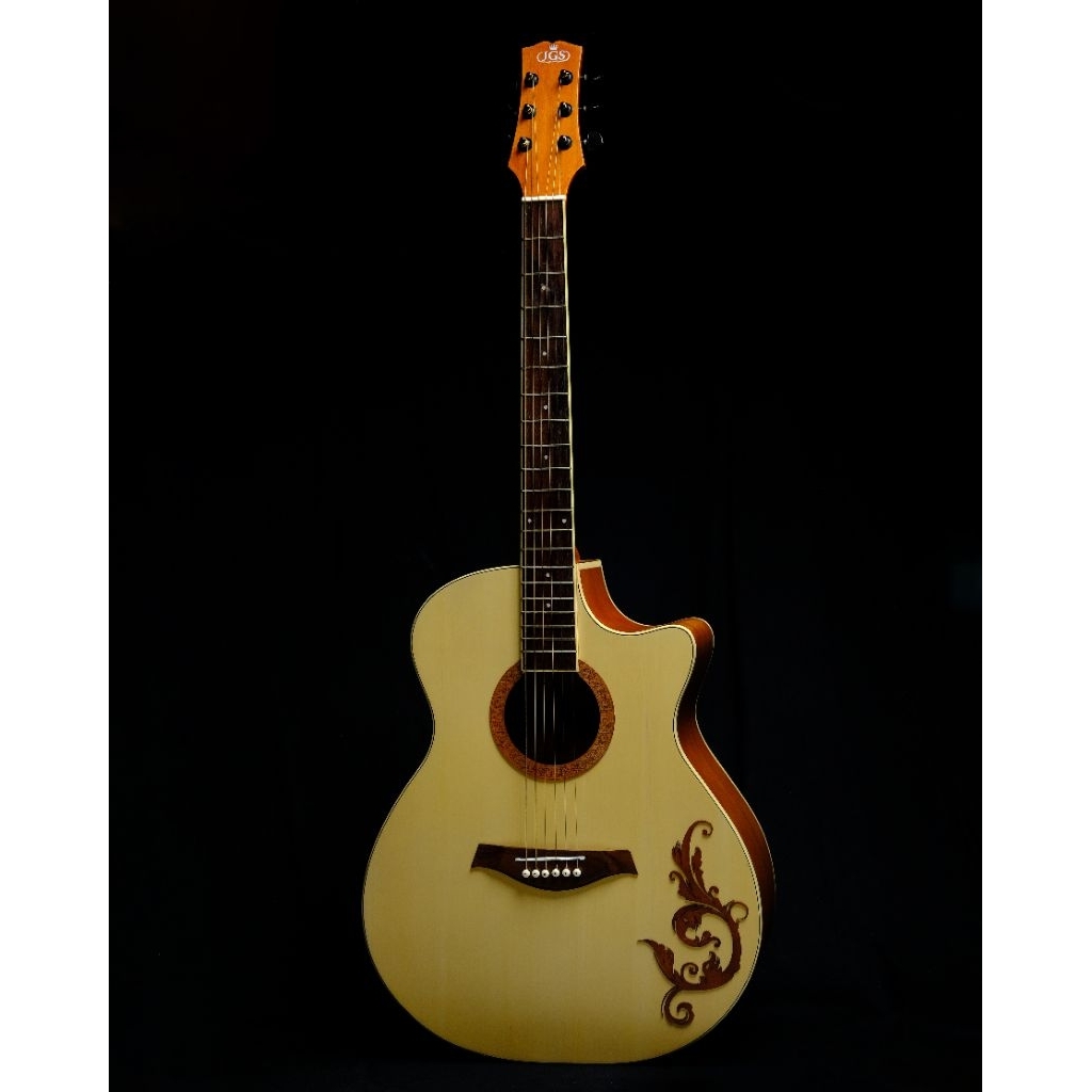 GITAR AKUSTIK/AKUSTIK ELEKTRIK JGS GUITAR TL-01NA