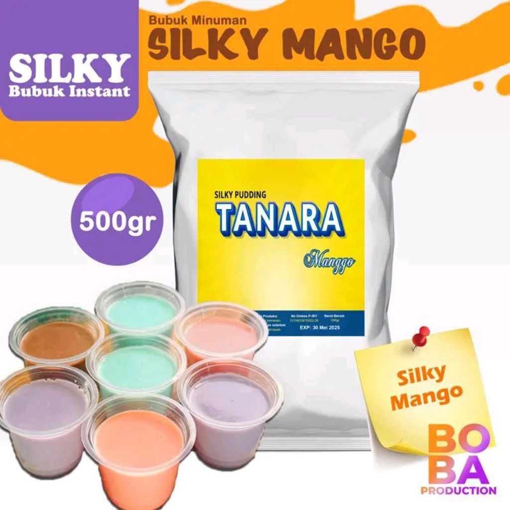 

Silky Pudding Mango 500gr #silky pudding #jelly #puding - BobaProduction