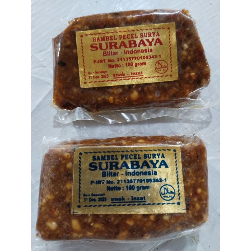 

SURABAYA BUMBU PECEL PER PACK