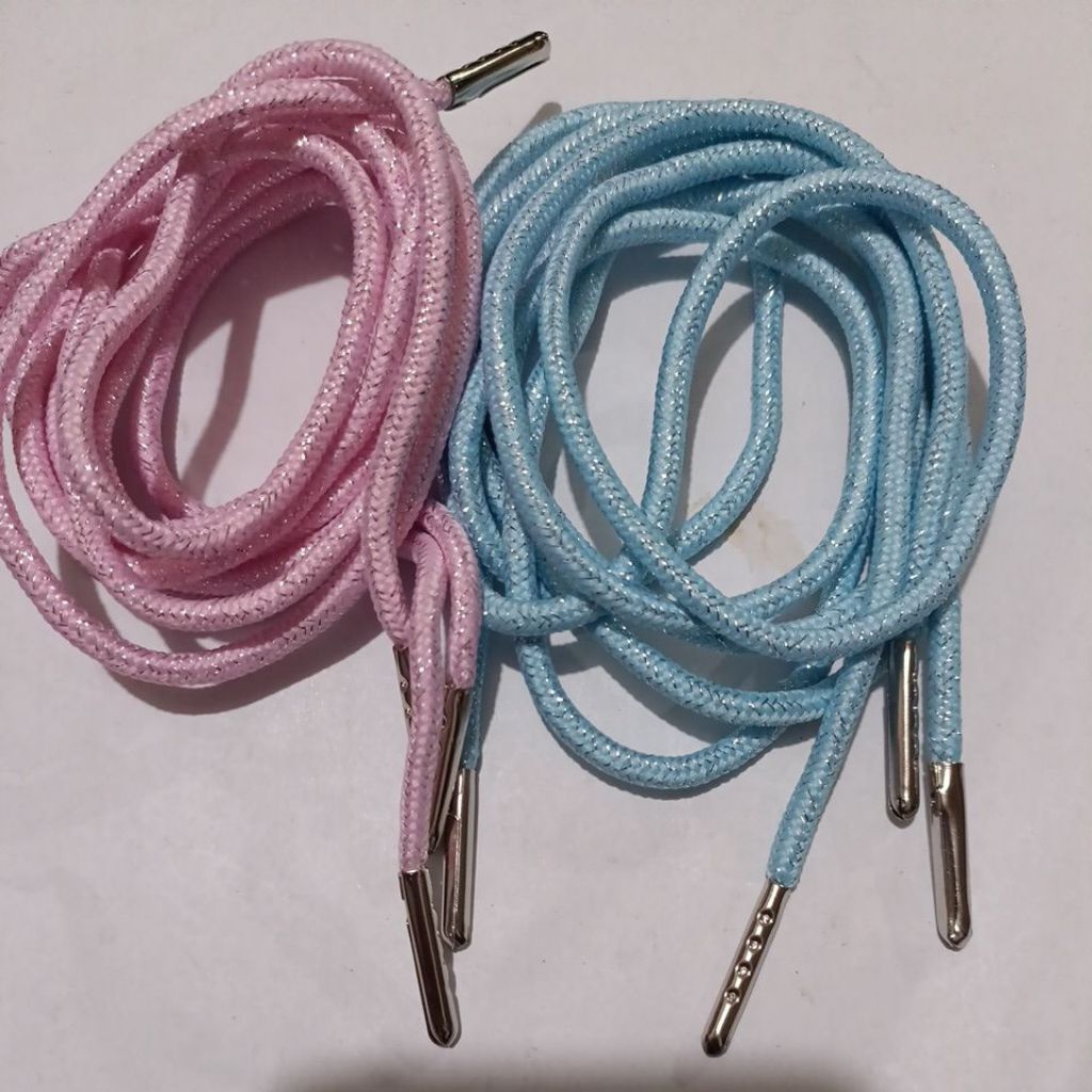 Tali sepatu bulat 3 mm kepala besi