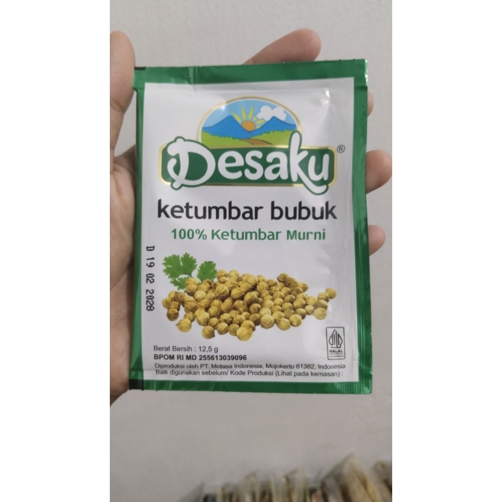 

Desaku Ketumbar bubuk 100% Ketumbar Murni