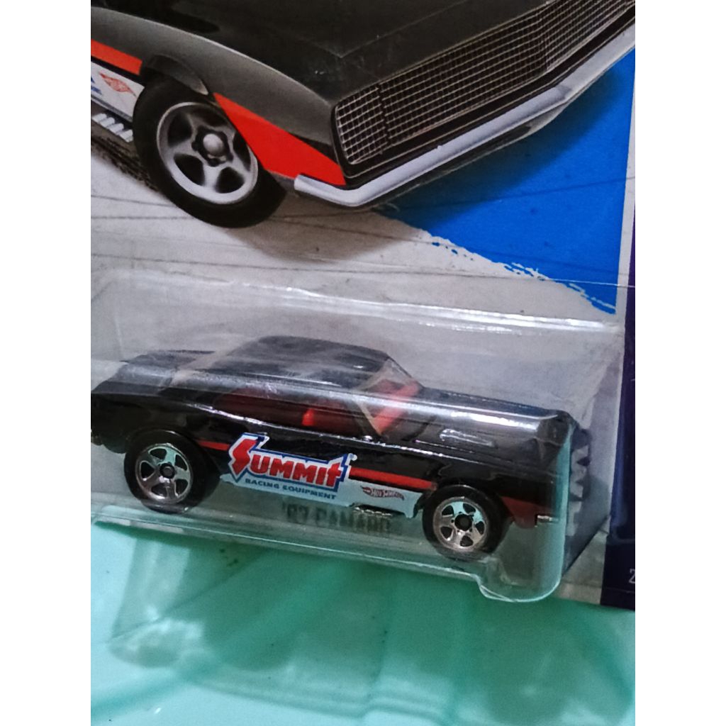 Hotwheels Showroom Summit 67 Camaro Open Kap Langka VVHTF