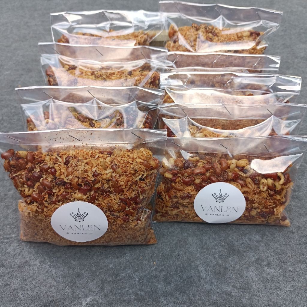 

Kacang Mentik + Saur (campur) siap pakai untuk persembahyangan
