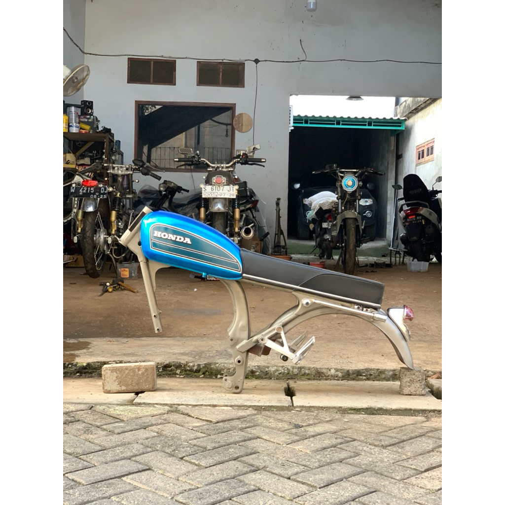 Body cb siap naik mesin