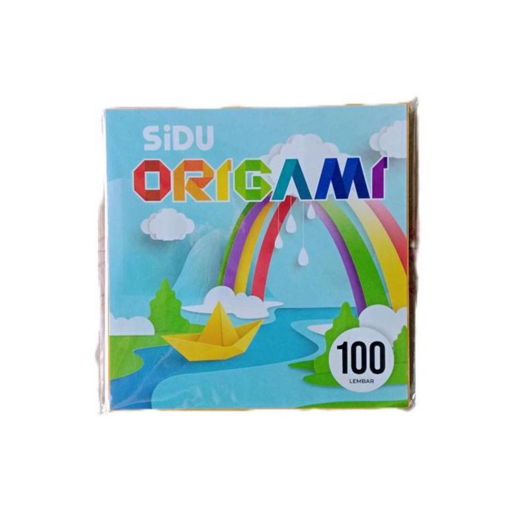 

kertas origami SiDU 12 x 12 cm isi 100 Lembar