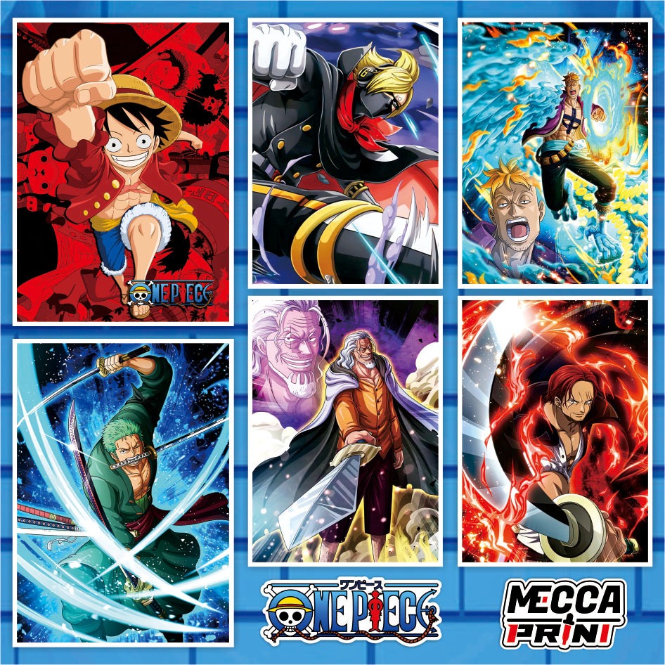 Poster ONE PIECE Karakter - ukuran A4+