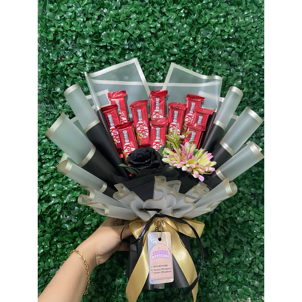 Bouqet Kitkat/ Buket Coklat Kitkat/ Delfie/ Graduation