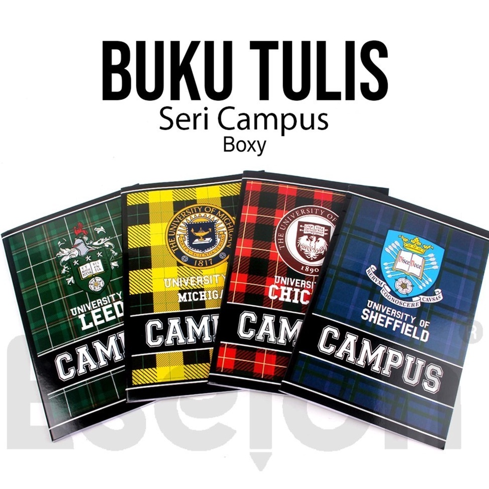 

KODE Q5A 1pcs Buku Tulis Campus 42lbr 1pak Buku Tulis Boxi campus 42lbr