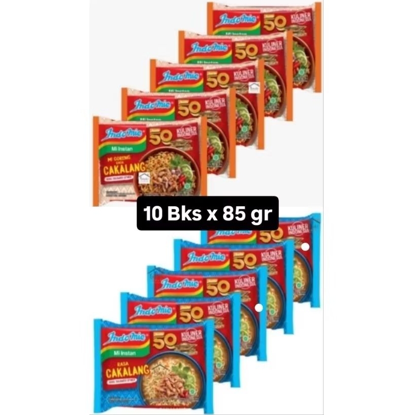 

10 Bks Indomie Cakalang Goreng & Kuah 85gr