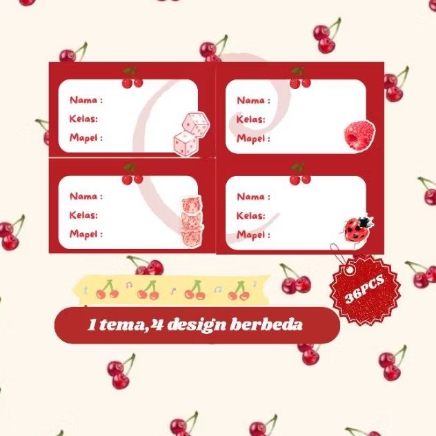 

LABEL NAMA BUKU SEKOLAH ANAK/36PCS/CUSTOM NAMA/DIWAJIBKAN MEMBACA DESKRIPSI