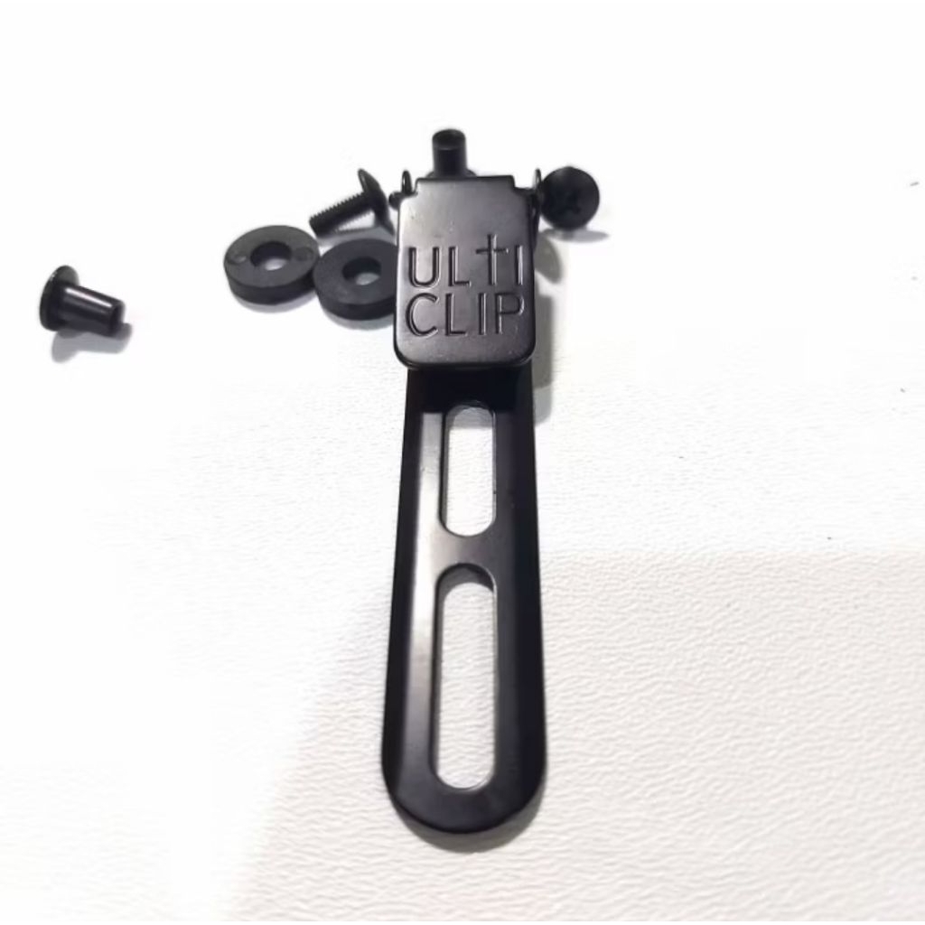 Ulti Clip Untuk Sarung Pisau Kydex Pvc Kulit Size