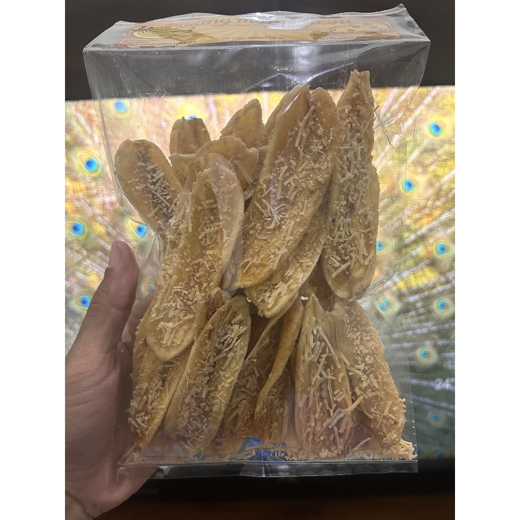 

[TERMURAH] Keripik pisang manis keju/Keripik pisang karamel keju/Pisang centil