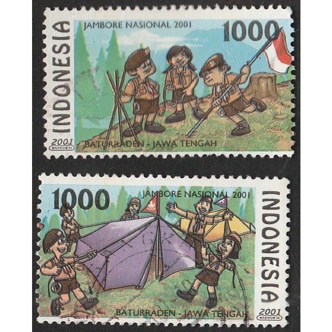 

A 12255 SET LENKAP PRANGKO INDONESIA TEMA JAMBORE NASIONAL BATURADEN TAHUN 2001 DENGAN KONDISI SUDAH ADA CAP