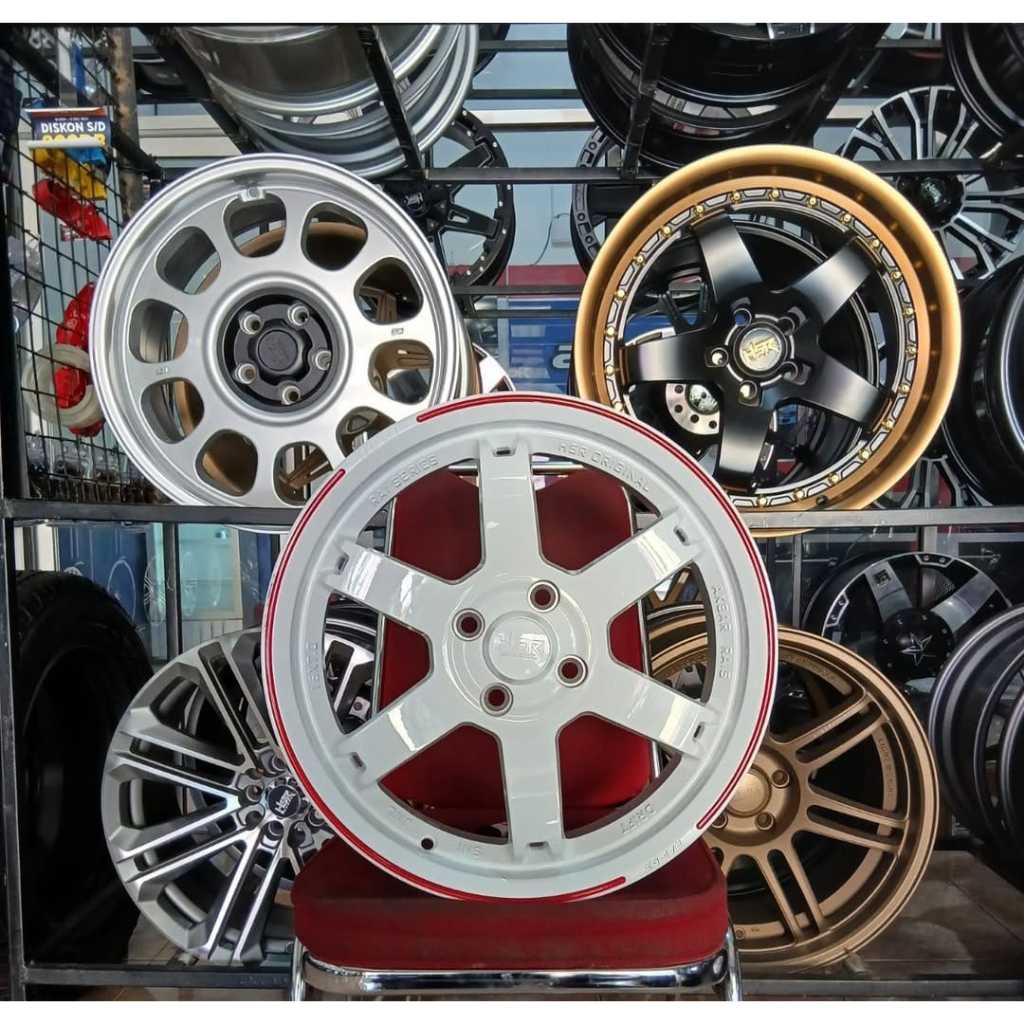 VELG MOBIL RACING COCOK UNTUK BRIO,BRIO RS,JAZZ,SIRION,DLL RING 16 TERMURAH DI BANJARMASIN