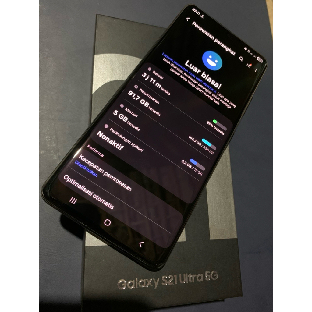 Samsung s21 ultra sein 12/256 second original