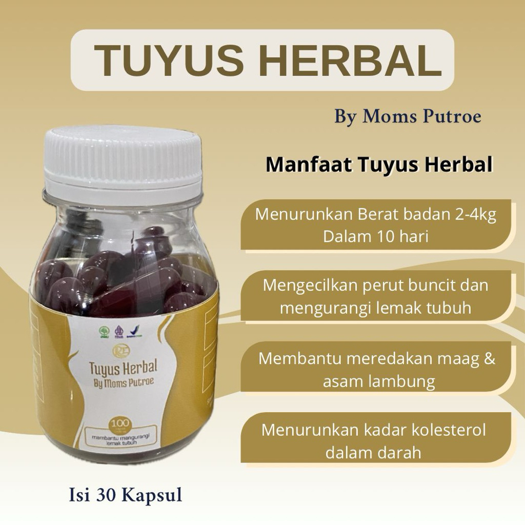 

Tuyus herbal ORI isi 30 kapsul