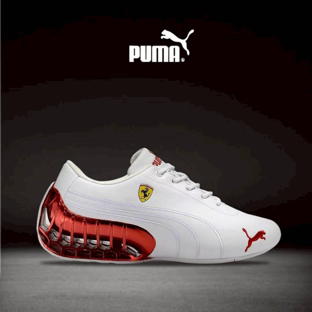 sepatu pria puma x ferrari Premium Quality free kaos kaki + box