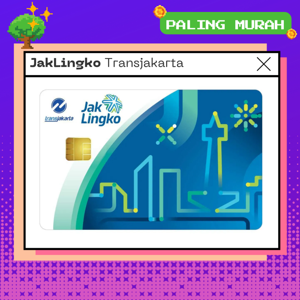 JakLingko Transjakarta TapCash e-Money Flazz Gen 2 NFC Original Standar eMoney eToll Gen2