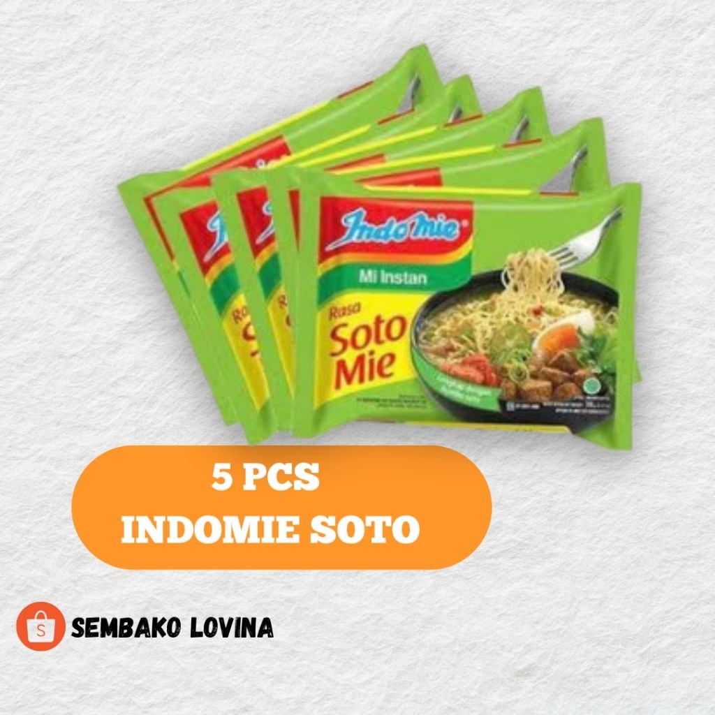 

Indomie Soto 70gr / 5pcs