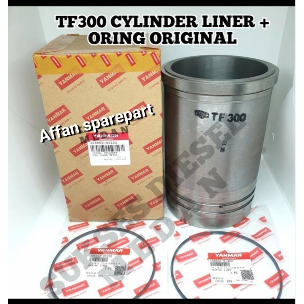 TF 300 CYLINDER LINER WHITE ORING MESIN YANMAR MESIN ( 30 PK ) ORIGINAL YANMAR