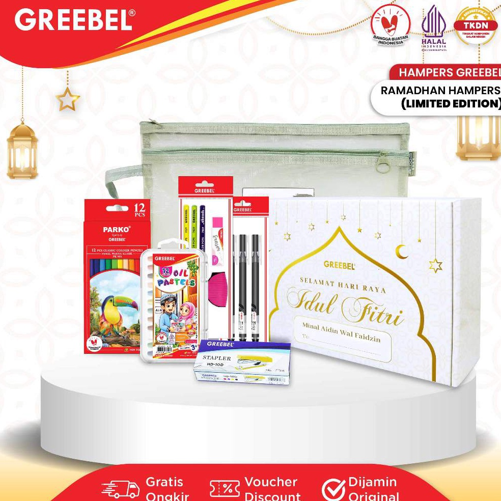 

KODE C5Z GREEBEL Hampers Ramadhan Limited Edition Alat tulis Alat Mewarnai