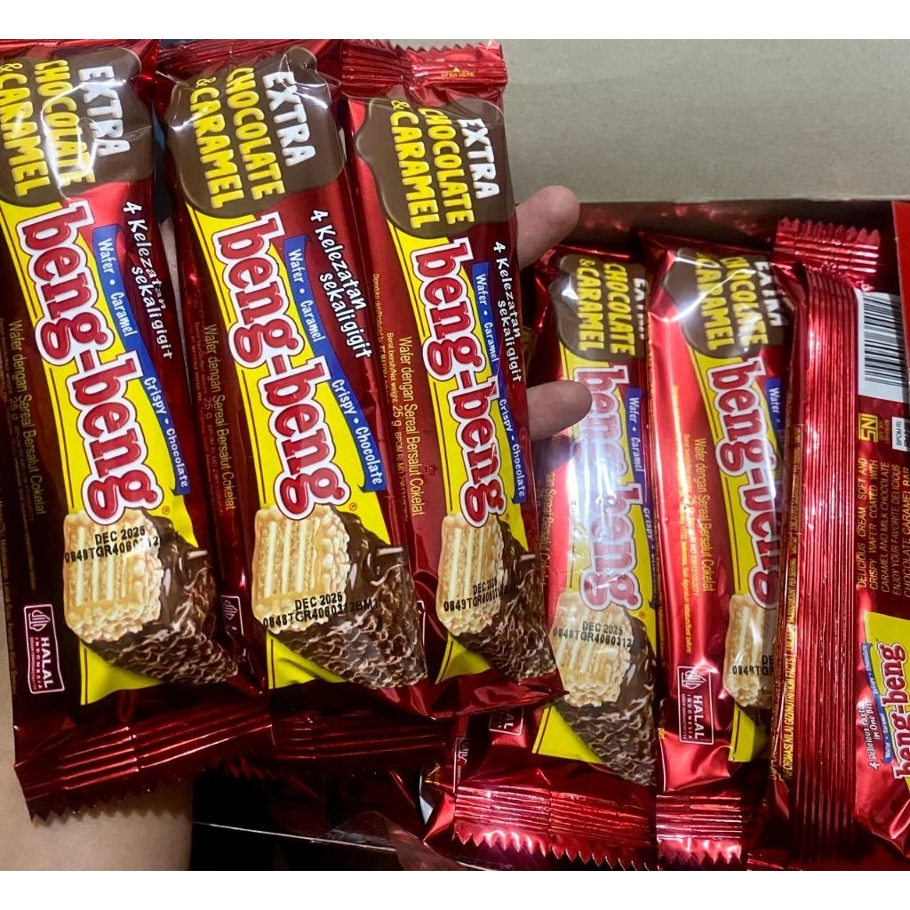 

Beng-Beng Crispy Wafer Caramel 25 Gram