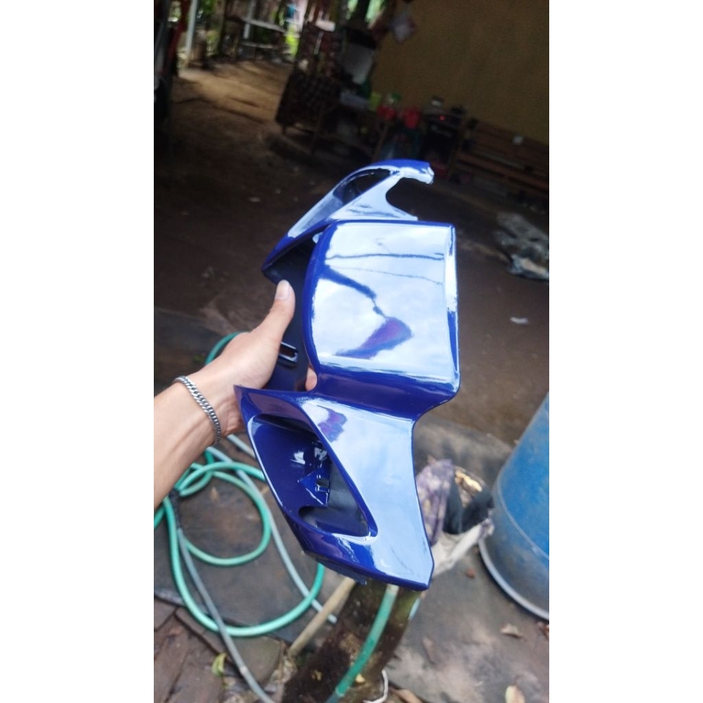 Batok depan vega lama, fizr warna biru ori