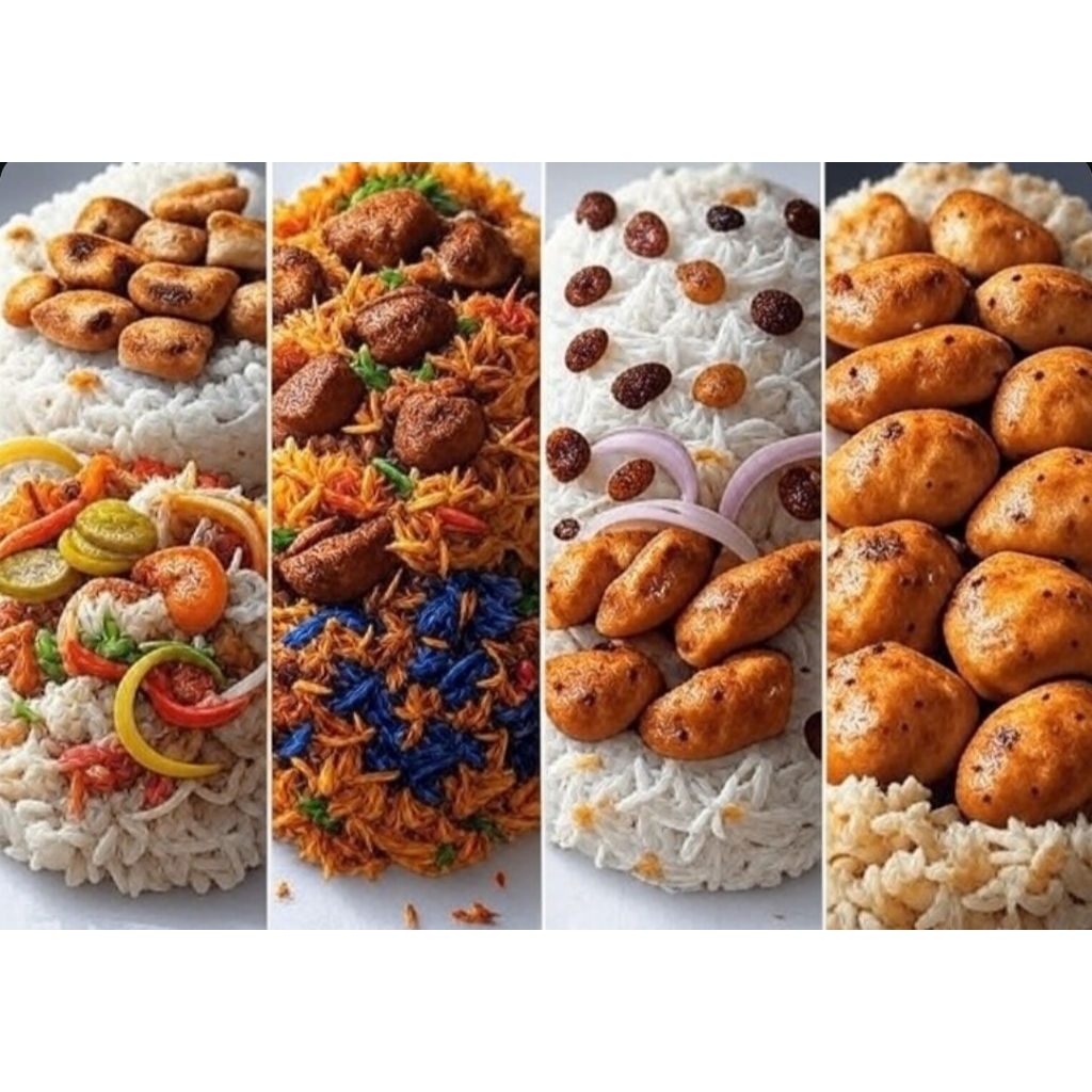 

Beras Basmati Bumbu Instan Nasi Kebuli Mandhi Biryani Kabshah 1 Pak
