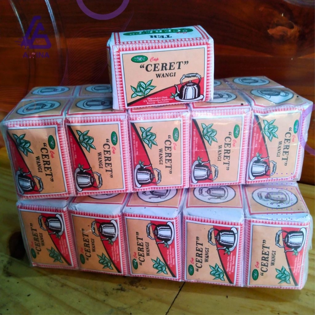

Teh Cap Ceret Tubruk/Bubuk 1 Pack (10 pcs)