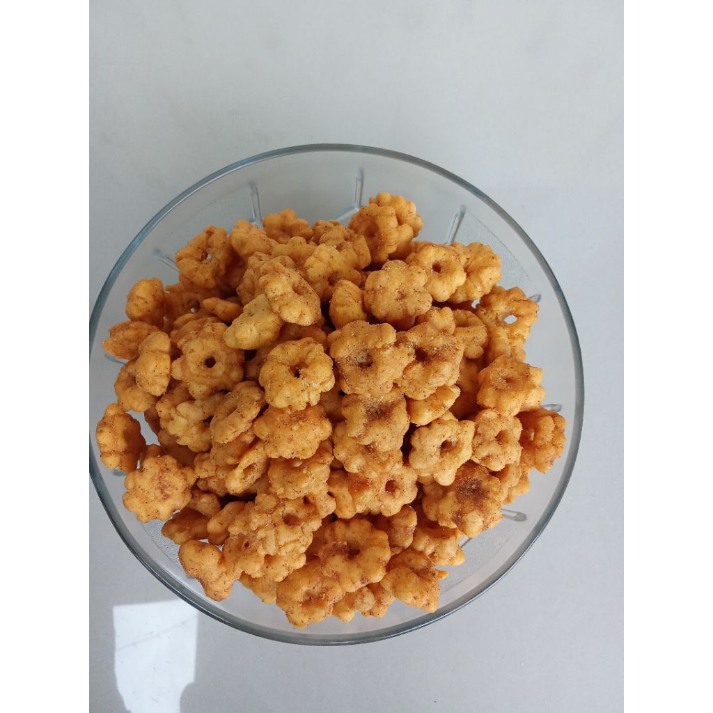 

Snack ribut sakura gurih manis pedas 1kg/500gr/200gr