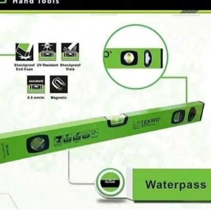 Waterpass magnet panjang 24" 60cm TEKIRO