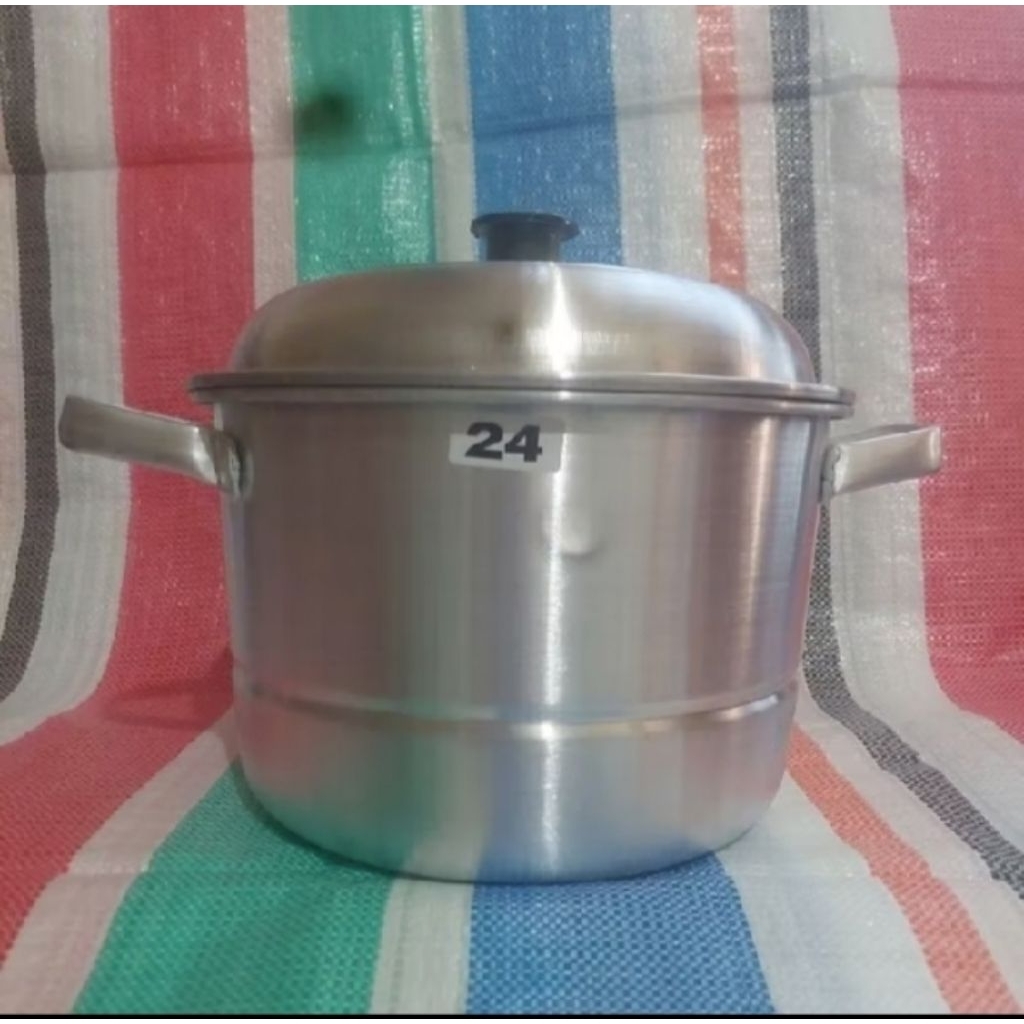 dandang kukusan hallo no.24/panci kukusan kue makanan serbaguna