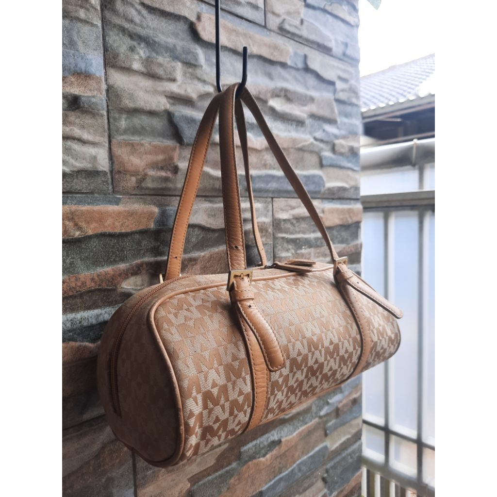 DOUBLE M MILANO Speedy Cokelat - TAS PRELOVED BRANDED ORIGINAL