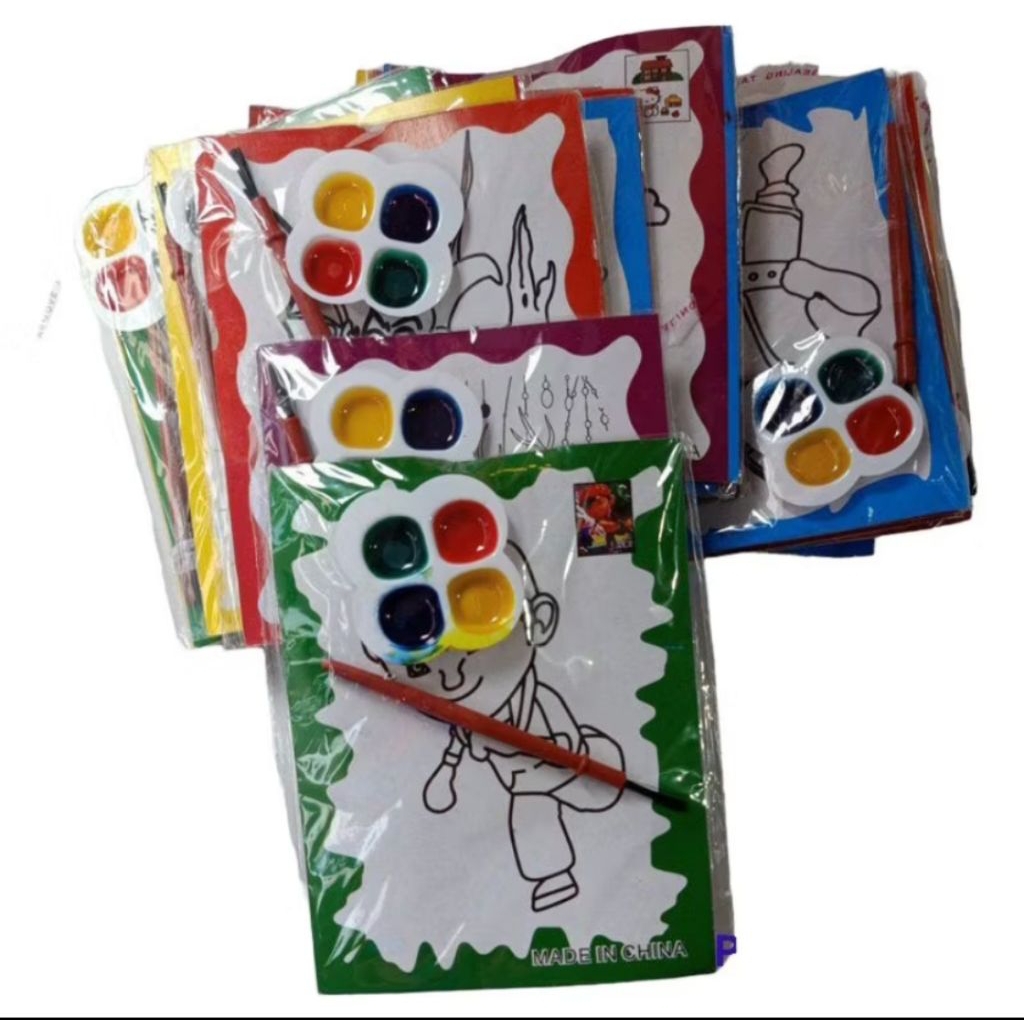 

ESENSITOYS - 10PCS MEWARNAI CAT AIR Tanggung