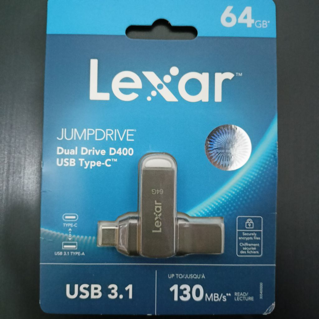 Flashdisk Lexar 64GB USB+TYPE C