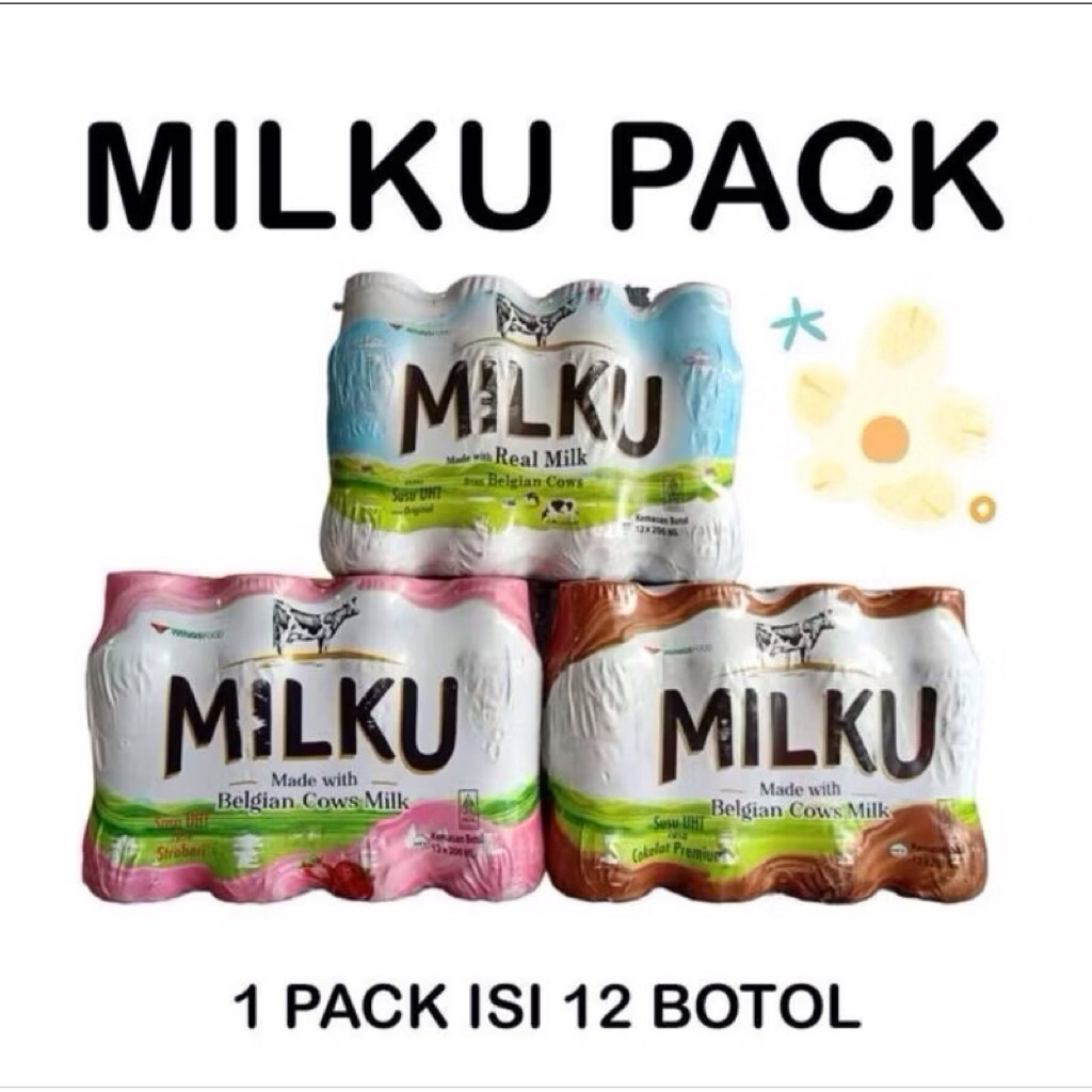 

Susu milku pack isi 12pcs