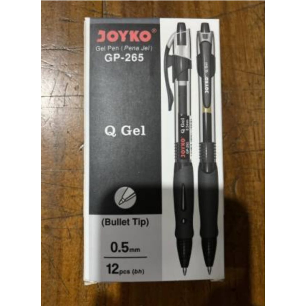 

(1 PAK ISI 12 PIC) PULPEN JOYKO HITAM