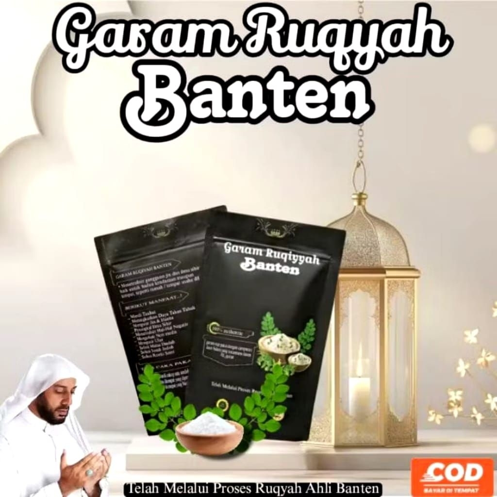 

GARAN RUKIYAH BANTEN GARAM RIUKYAH ASLI