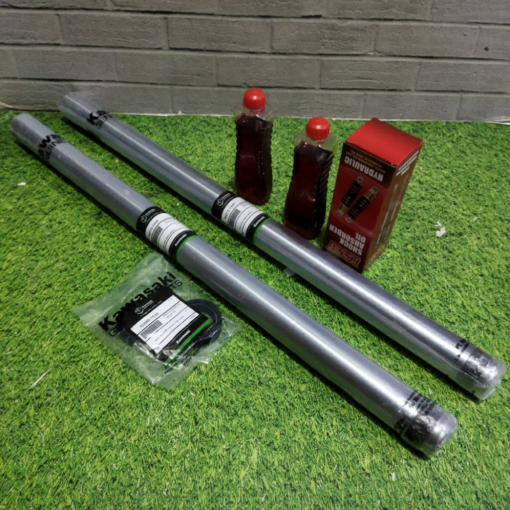 AS SHOCK DEPAN + OLI SOK NINJA R 1SET KIRI KANAN BONUS SIL SOK