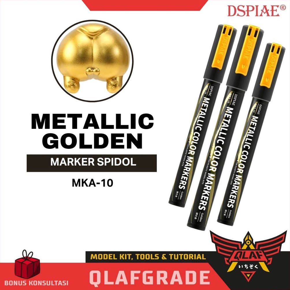 

KODE V99Z Marker spidol Golden Metallic MKA1 Emas Super Metalik Dspiae